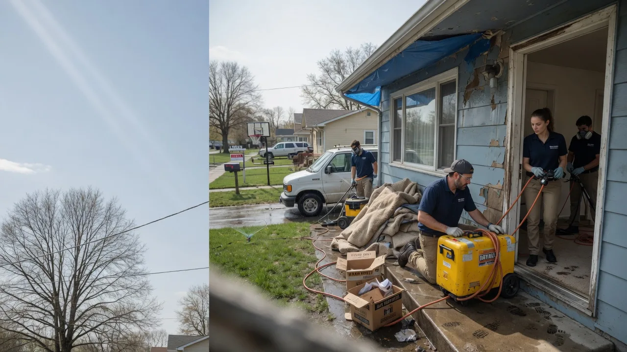Basement Flood Cleanup in Yerkes, KY near me